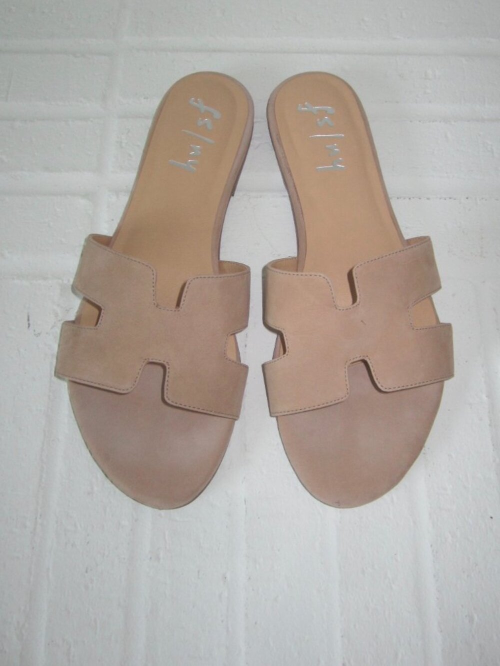 FRENCH SOLE NEW YORK FS/NY ALIBI Slide Sandals Women's 10 B